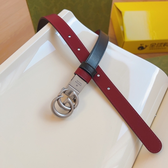 Gucci Black and Red Womens Belt main image 6